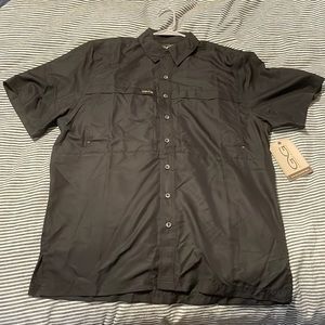 GameGuard Outdoors Short-Sleeve Button Down Fishing Shirt